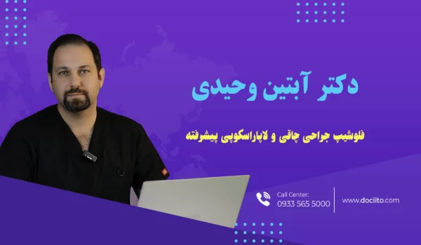 دکتر آبتین وحیدی فلوشیپ جراحی چاقی و لاپاراسکوپی پیشرفته