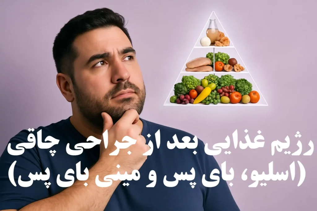 رژیم غذایی بعد از جراحی چاقی {اسلیو، بای پس و مینی بای پس} 1 رژیم غذایی بعد از جراحی چاقی (اسلیو، بای پس و مینی بای پس)