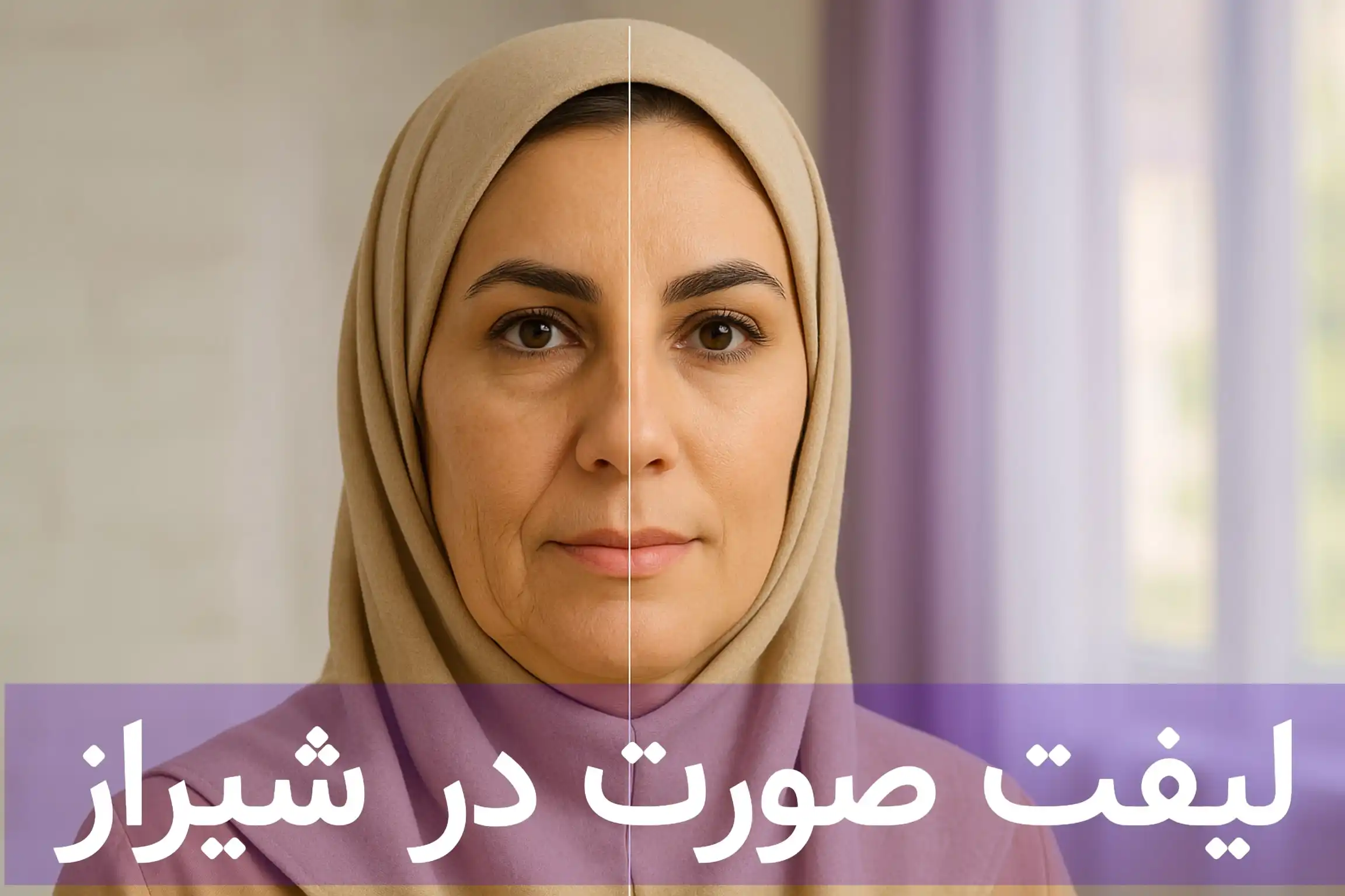 لیفت صورت در شیراز {بهترین جراح + هزینه و شرایط اقساط} 1 لیفت صورت در شیراز